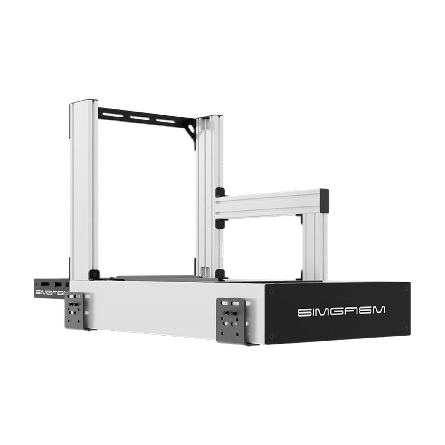 Simgasm Motion System Mounts mounted on simrig ready for motion system